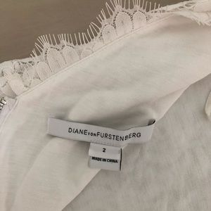 Diane V Furstenberg Wanda ShortSleeve Lace EUC